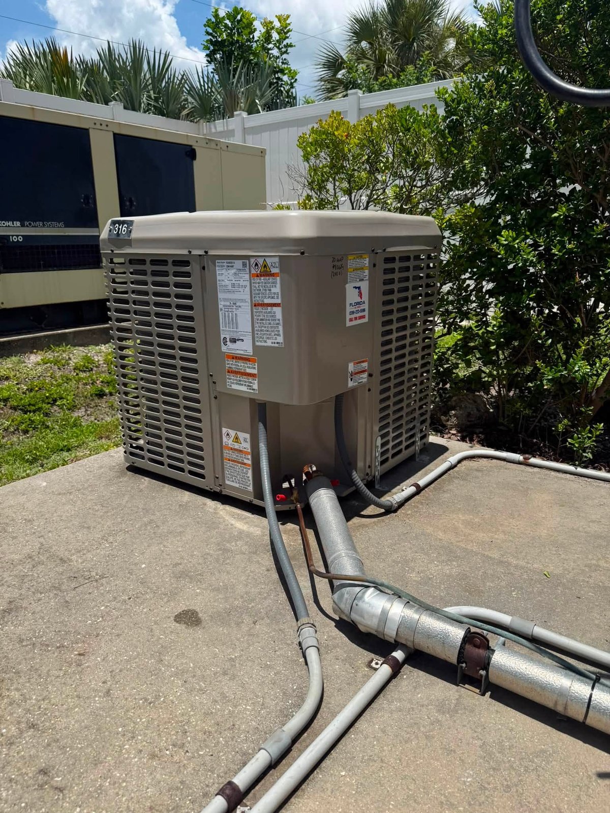 Emergency commercial HVAC